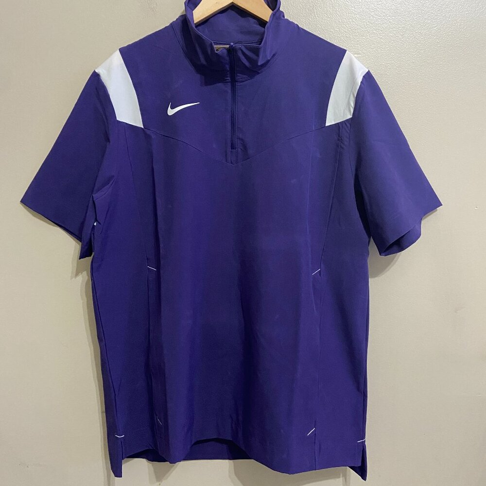 Nike Football Coach Performance Sideline Jacket Purple Mens DJ5113-566 NEW